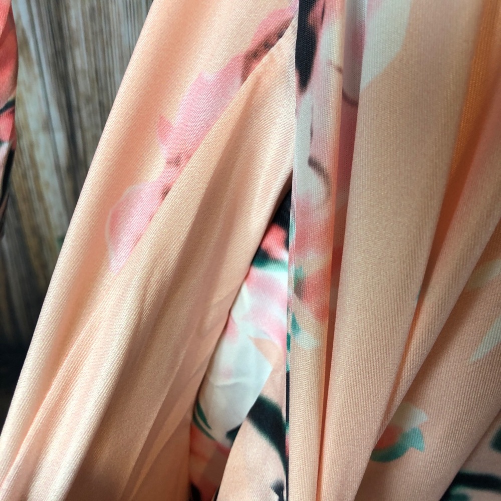 Floral Printed Pink Maxi Dress various sizes! - Picture 5 of 8